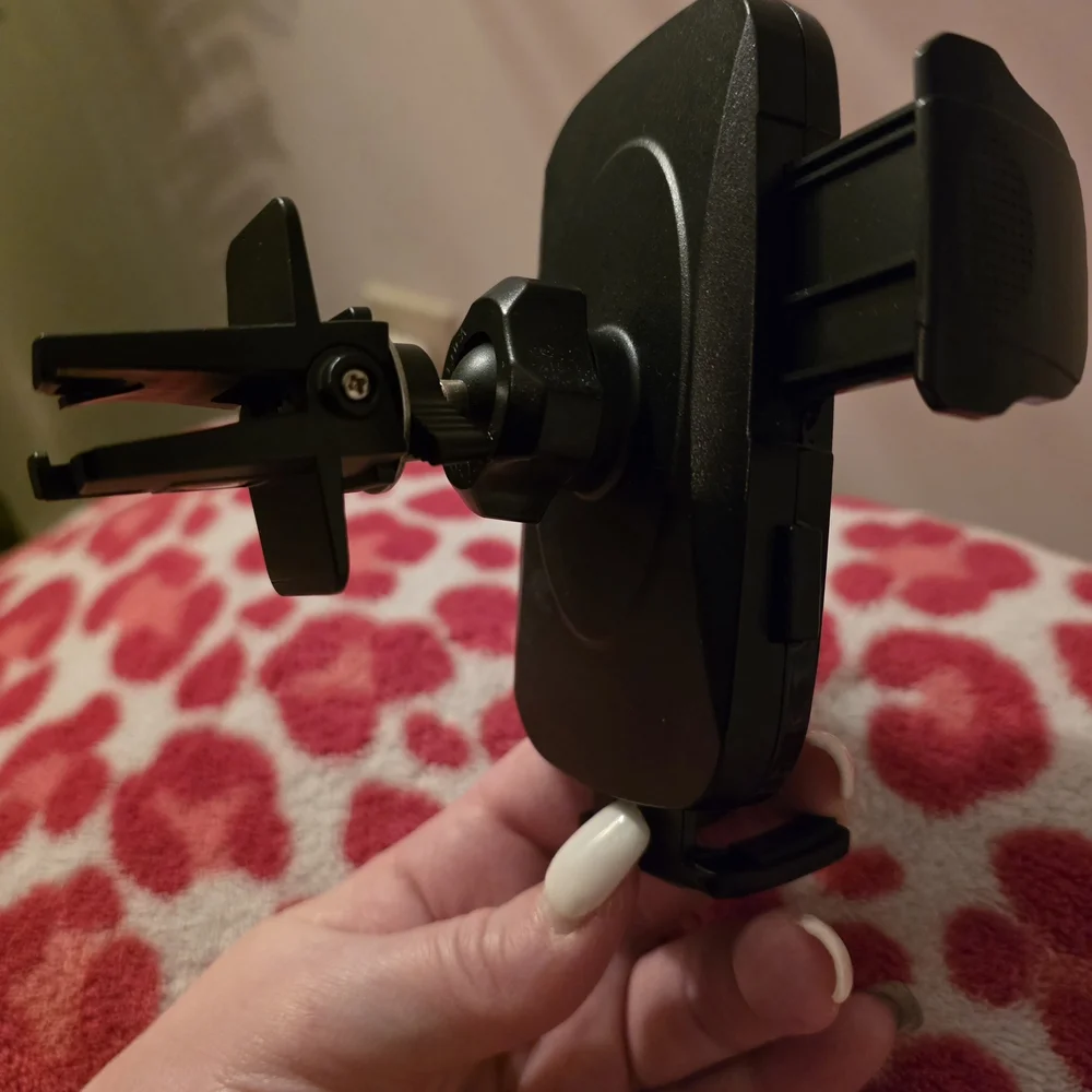 Black Phone Holder Clip